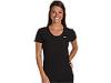 Tricouri femei Nike - Victory Short-Sleeve Top - Black/Black/(White)