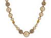 Diverse femei Carolee - Good As Gold Graduated Strand Necklace - Gold