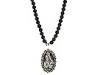 Diverse femei King Baby Studio - Onyx Pendant Necklace - Virgin With Roses