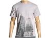 Tricouri barbati adio - downtown tee - silver