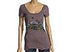 Tricouri femei free people - pieced tee - grey