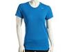 Tricouri femei Nike - Dri-FIT&reg  Cotton Tee - Imperial Blue/(Matte Silver)