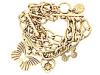 Diverse femei Jessica Simpson - Butterfly Multi Chain Toggle Charm Bracelet - Gold-tone