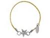 Diverse femei Accessories & Beyond - Elastic Rhinestone Star Charm Bracelet - Gold