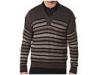Pulovere barbati Jean Paul Gaultier - Striped Wool V-neck - Gray/Black