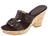 Sandale femei Nine West - Glamrock - Dark Brown Leather