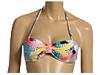 Special Vara femei Volcom - Blown Out Bandeau Top - Teal