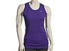 Tricouri femei Nike - Dri-Fit Cotton Tank - Varsity Purple/(Matte Silver)