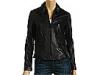 Jachete femei dkny - leather zipper jacket - black