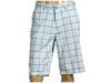 Pantaloni barbati Volcom - Frickin Plaid Short - Water Blue