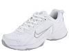 Adidasi femei Nike - T-Lite VIII Leather - White/White-Neutral Grey-Metallic Silver