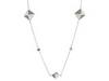 Diverse femei Judith Jack - Contrast 36 inch Long Necklace - Sterling Silver/Crystal