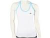 Tricouri femei Nike - Graphic Tank - White/Blue Chill