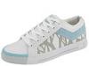 Adidasi femei Pony - Feed The Cat - White/Light Blue/White