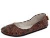 Balerini femei french sole - sloop - brown croco