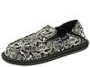 Balerini femei Skechers - Shuffer - Black Print Canvas