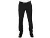 Pantaloni barbati Moschino - Wool Birds Eye Slim Fit Trouser With Contrast Red/Black Ticket Pocket - Black/White