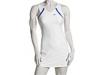 Rochii femei Nike - Border Dress - White/Medium Blue (Medium Blue)