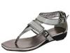 Sandale femei Calvin Klein (CK) - Shiomi - Graphite/Silver Mirror Metallic/Mesh