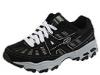Adidasi barbati Skechers - Quatro - Ventilated - Black/Silver