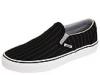 Adidasi barbati Vans - Classic Slip-On&#174  - (Crespi) Black Pinstripe