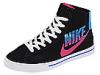 Adidasi femei Nike - Sweet Classic Hi Canvas - Black/Vivid Pink-Neptune Blue-White