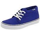 Adidasi femei Vans - Chukka Boot - (Pincheck Lining) Royal Blue/True White