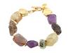 Diverse femei Carolee - Gem Creek Multi Beaded Stone Bracelet - Multi/Gold