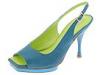 Sandale femei via spiga - rondo - blue crinkle patent