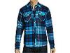 Bluze barbati Fox - Clockwork Flannel L/S Button Down Shirt - Electric Blue