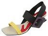 Sandale femei Irregular Choice - Ooh Buckle - Yellow Patent/ Black Sheep