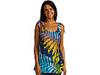 Veste femei esprit - tropical island print sleeveless blouse -