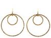 Diverse femei Jessica Simpson - Double Textured Hoop Earrings - Antiqued Gold