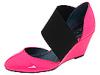 Pantofi femei daniblack - Cradle - Pink Neon Patent/Black Elastic