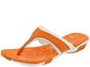 Sandale femei Hush Puppies - Whoosh - Orange Leather/White Mesh & Lycra&reg