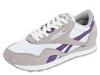 Adidasi femei reebok - classic nylon w - ou/light grey/white/purple