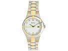 Ceasuri femei Bulova - Ladies Diamonds - 98P116 - Two Toned Stainless Steel Band/Mother Of Pearl Face