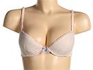 Lenjerie femei Moschino - Push UP Lace Bra With Underwire And Bow B-Cup - White