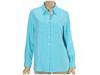 Bluze femei Tommy Bahama - Pharaoh Camp Shirt - Blue Curacao