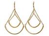 Diverse femei Jessica Simpson - Crescent Drop Earrings - Antiqued Gold-tone