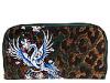 Portofele femei ed hardy - diamondback python zip