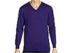 Pulovere barbati Fred Perry - V-Neck Plain Sweater - Purple