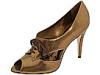 Pantofi femei Anne Klein New York - Belladona - Bronze Metallic Lizard Leather/ Gold Specchio