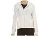 Bluze femei Puma Lifestyle - Satin Hooded Jacket - Gardenia/White