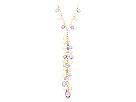 Diverse femei Carolee - High Gloss Cluster Y Drop Necklace - Multi Gold