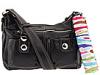 Posete femei franco sarto - falcon crossbody - black