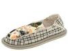 Balerini femei Skechers - Chi Chi - Glitter Bug - Natural Patchwork Canvas