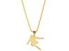 Diverse barbati Han Cholo - Footwork Pendant - Vermeil