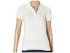 Tricouri femei Birdy & Grace - Crystal Sport Stripe Polo Shirt - Ecru