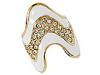 Diverse femei Jessica Elliot - Skinny \"Wave\" Candy Rings - White/Gold